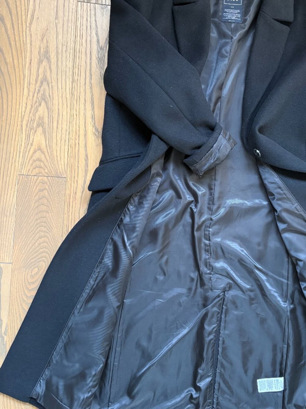 GAP wool coat in Black, NWOT - Picture 7 of 9